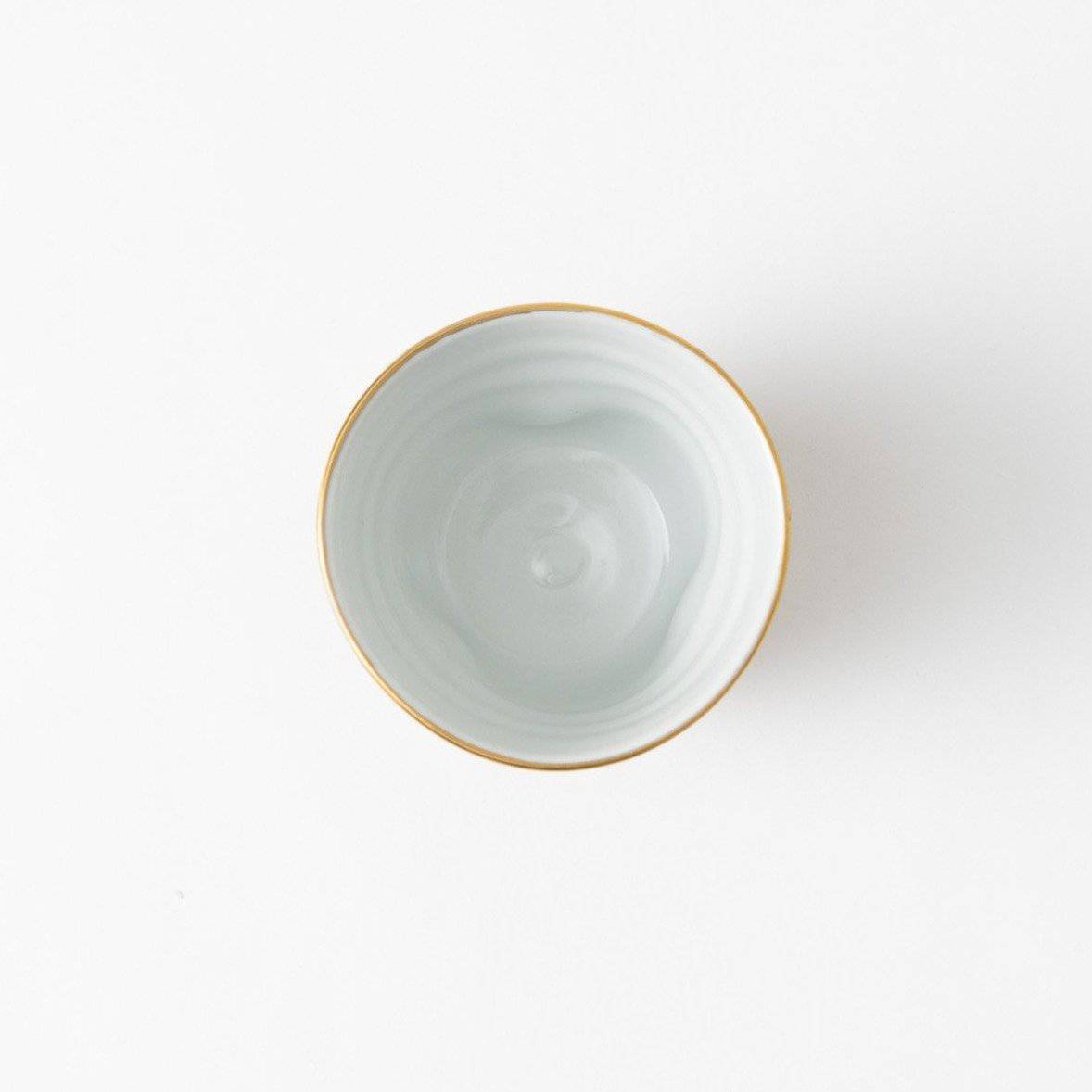 Bizan Kiln White Pigeon Kutani Teacup - MUSUBI KILN - Quality Japanese Tableware and Gift