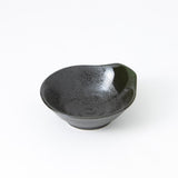 Black and Green Mino Ware Tonsui Bowl - MUSUBI KILN - Quality Japanese Tableware and Gift