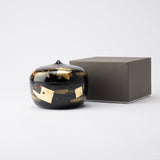 Black Autumn Flowers Yamanaka Lacquerware Candy Box - MUSUBI KILN - Quality Japanese Tableware and Gift