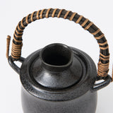 Black Crystalline Glaze Mino Ware Sake Warmer - MUSUBI KILN - Quality Japanese Tableware and Gift