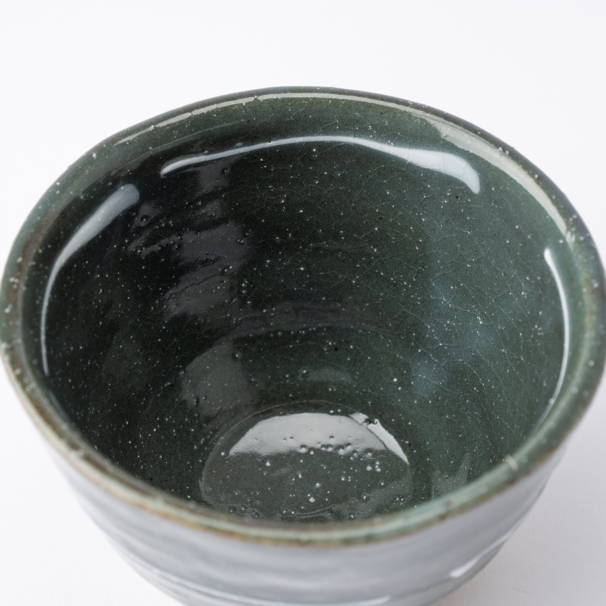 Black Icchin Mino Ware Japanese Teacup - MUSUBI KILN - Quality Japanese Tableware and Gift