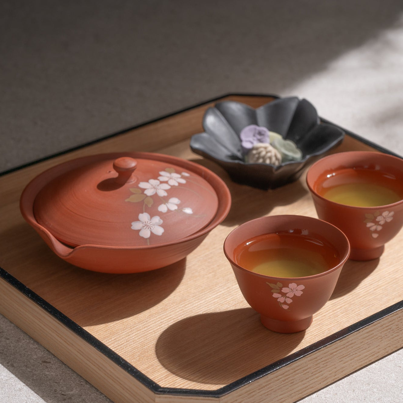 Sakura Shiboridashi Japanese Tea Set