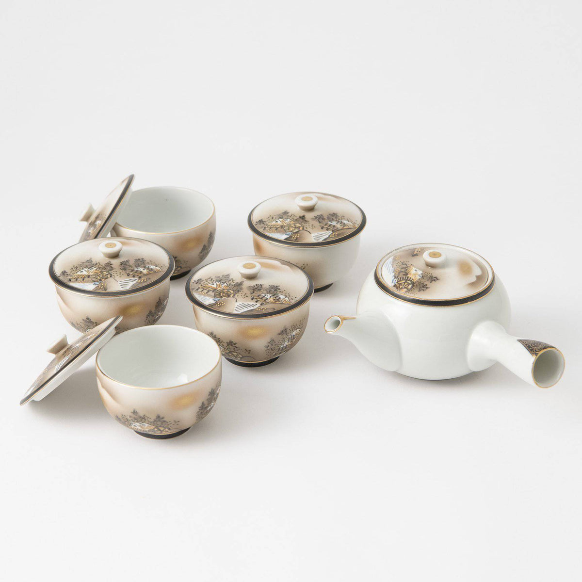 Boku Sansui Japanese Tea Set