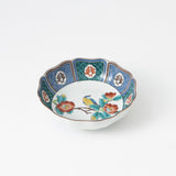 Camellia and Bird Kutani Bowl - MUSUBI KILN - Quality Japanese Tableware and Gift