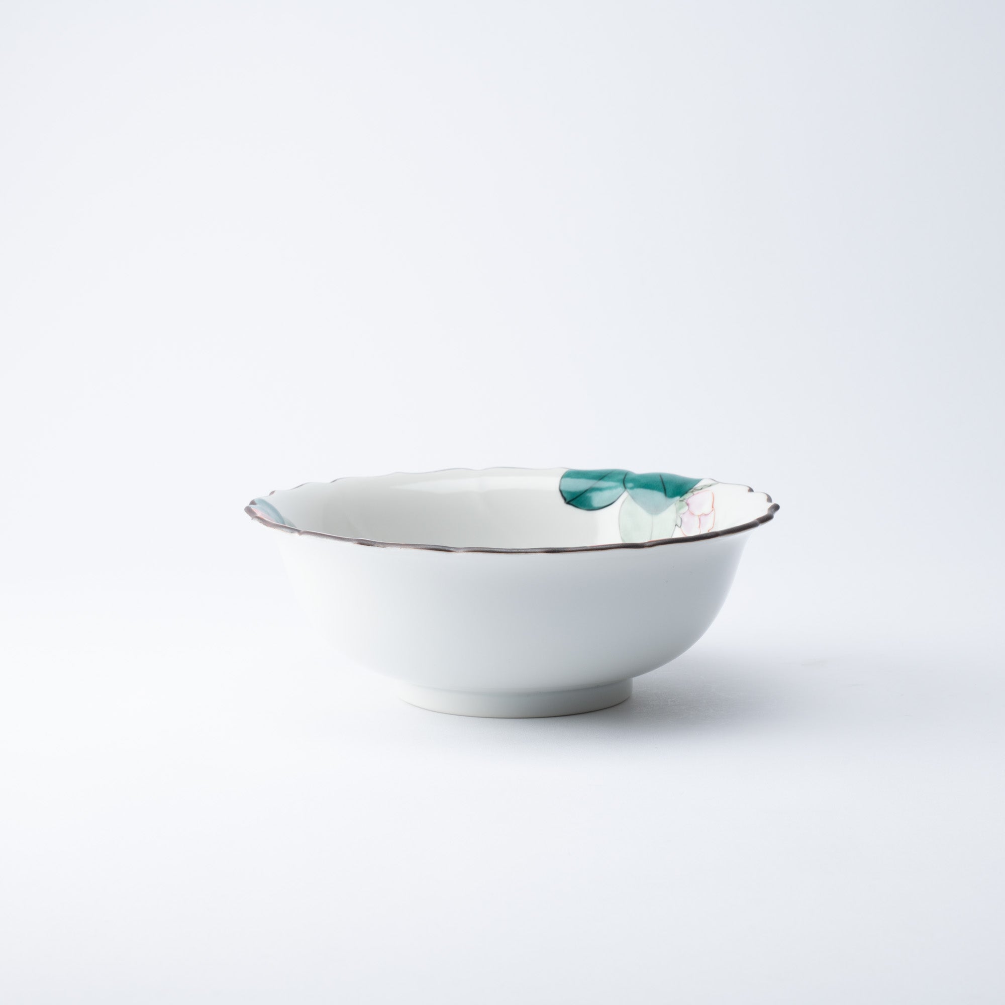 Camellia Kutani Bowl - MUSUBI KILN - Quality Japanese Tableware and Gift