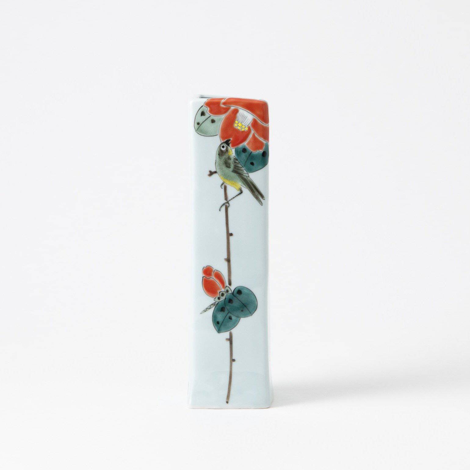 Camellia Japanese Flower Vase