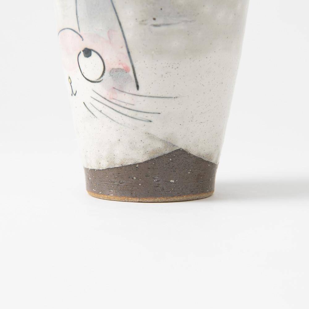 Cat Kutani Tumbler - MUSUBI KILN - Quality Japanese Tableware and Gift