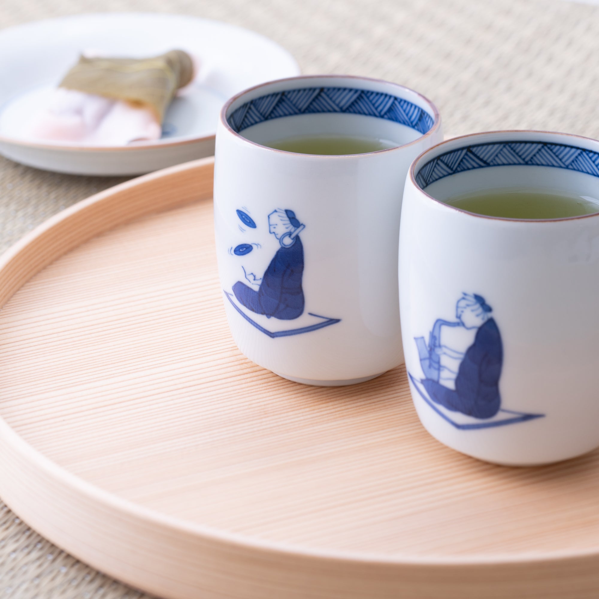 Choemon DJ Kutani Yunomi Japanese Teacup - MUSUBI KILN - Quality Japanese Tableware and Gift