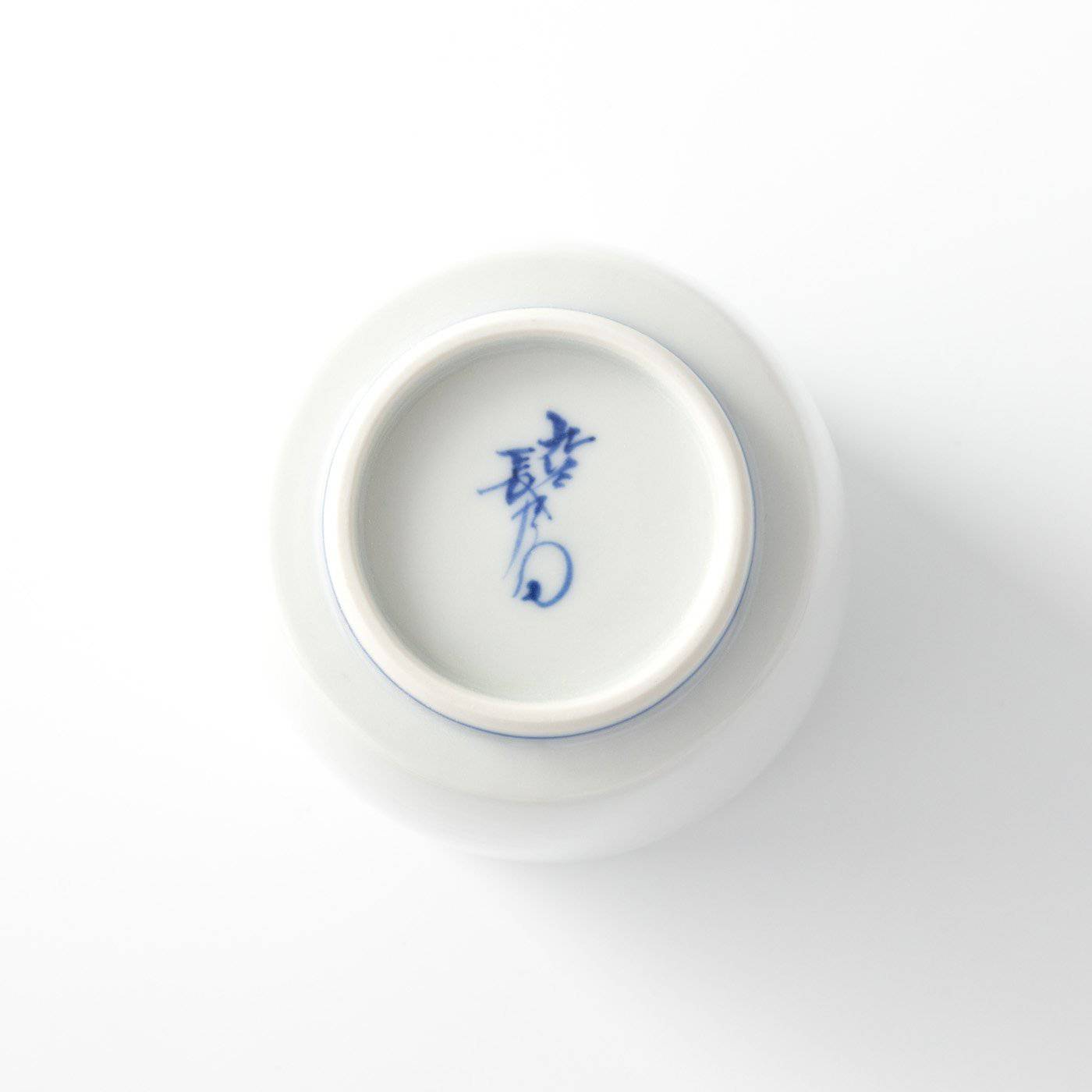 Choemon Drum Kutani Yunomi Japanese Teacup - MUSUBI KILN - Quality Japanese Tableware and Gift