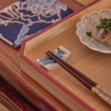 Choemon Palace and Landscape Kutani Chopstick Rest Set - MUSUBI KILN - Quality Japanese Tableware and Gift