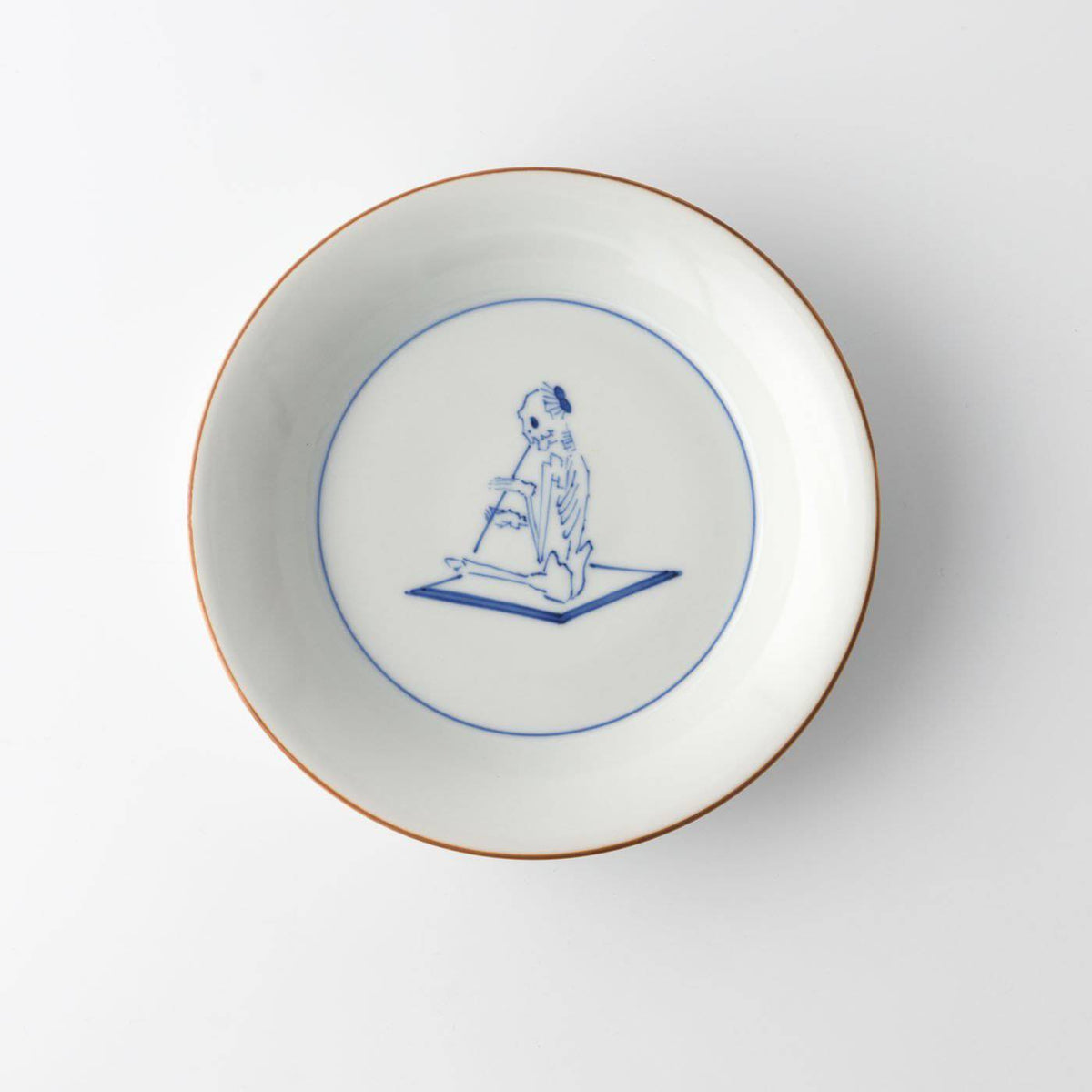 Skeleton Round Side Plate