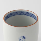 Choemon Skeleton Kutani Yunomi Japanese Teacup - MUSUBI KILN - Quality Japanese Tableware and Gift