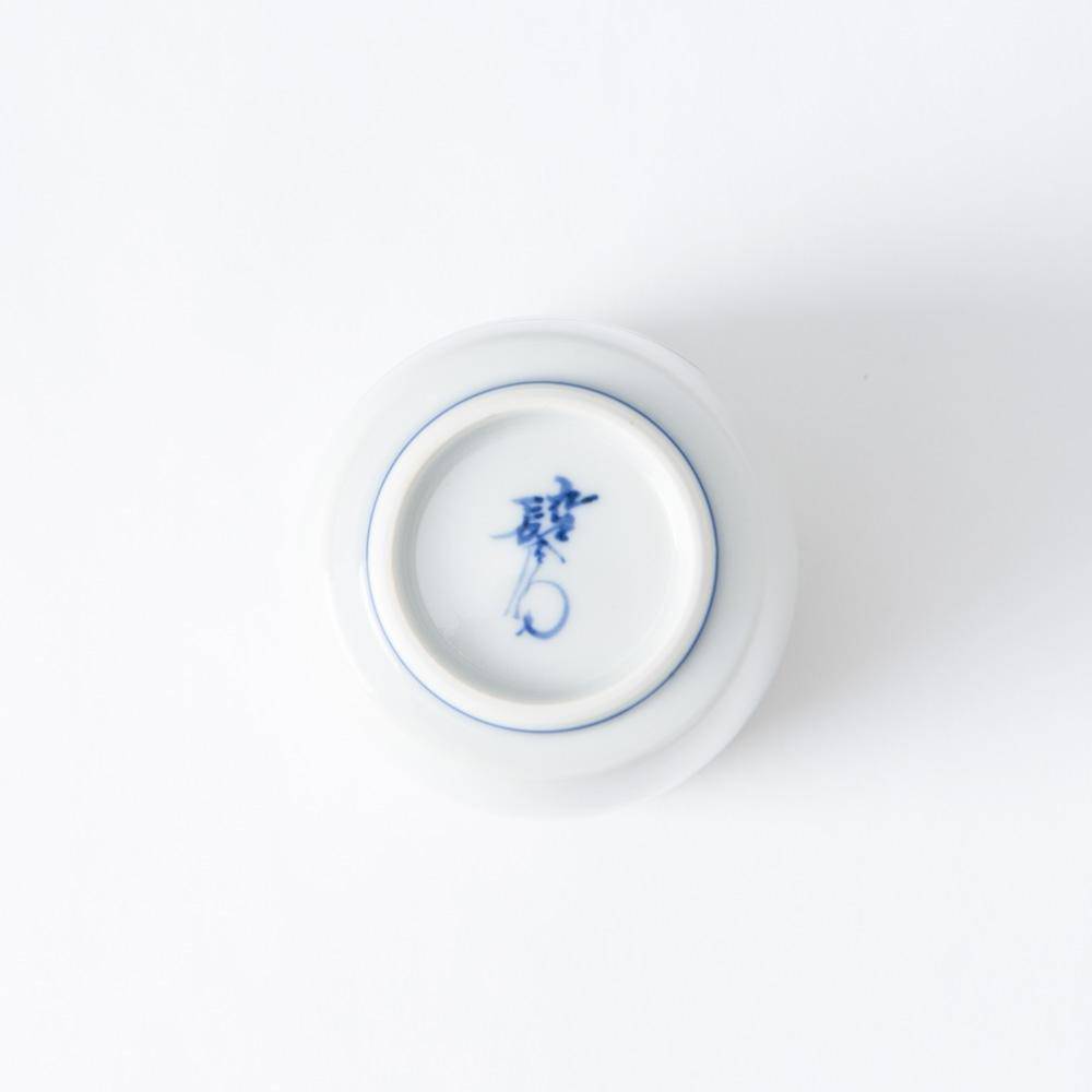 Choemon Trombone Kutani Yunomi Japanese Teacup - MUSUBI KILN - Quality Japanese Tableware and Gift