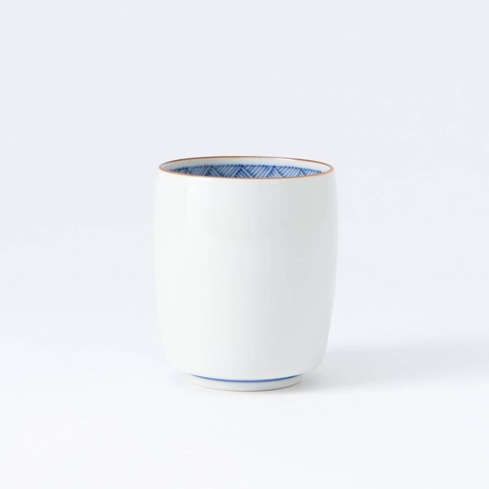 Choemon Trombone Kutani Yunomi Japanese Teacup - MUSUBI KILN - Quality Japanese Tableware and Gift