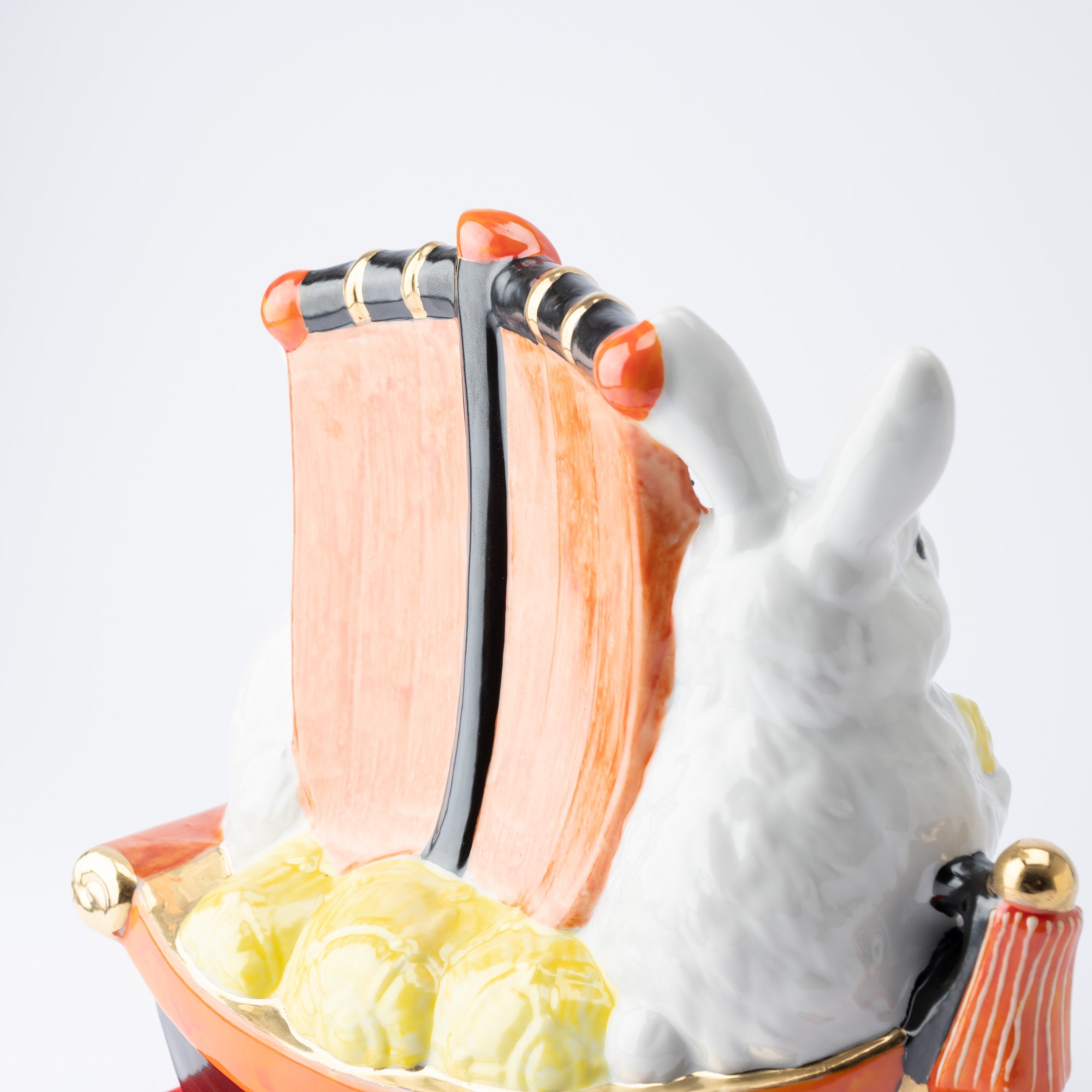 Choho Kiln Kutani Two Rabbits and Treasure Boat - MUSUBI KILN - Quality Japanese Tableware and Gift