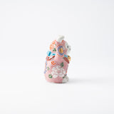 Choho Kiln Pink Mori Kutani Lucky Cat - MUSUBI KILN - Quality Japanese Tableware and Gift