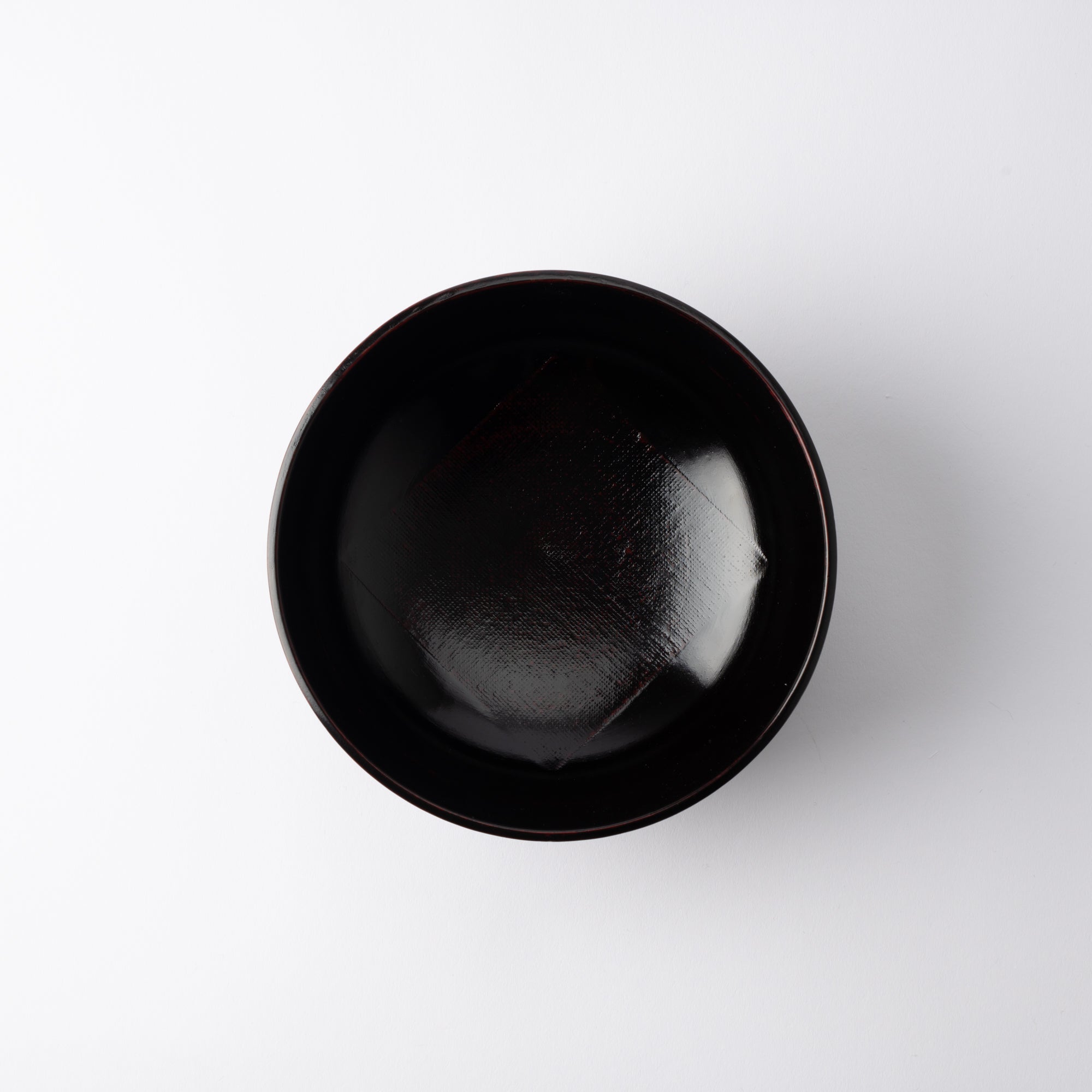 Cloth Pattern Yamanaka Lacquerware Donburi Bowl M - MUSUBI KILN - Quality Japanese Tableware and Gift