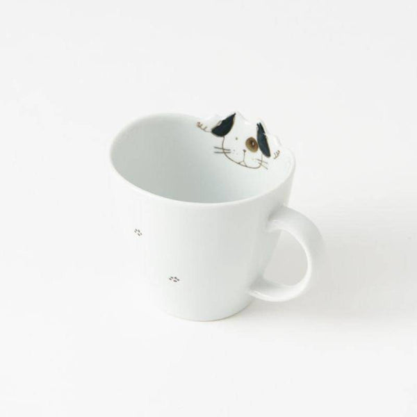 Dog Hasami Wave Mug - MUSUBI KILN - Quality Japanese Tableware and Gift