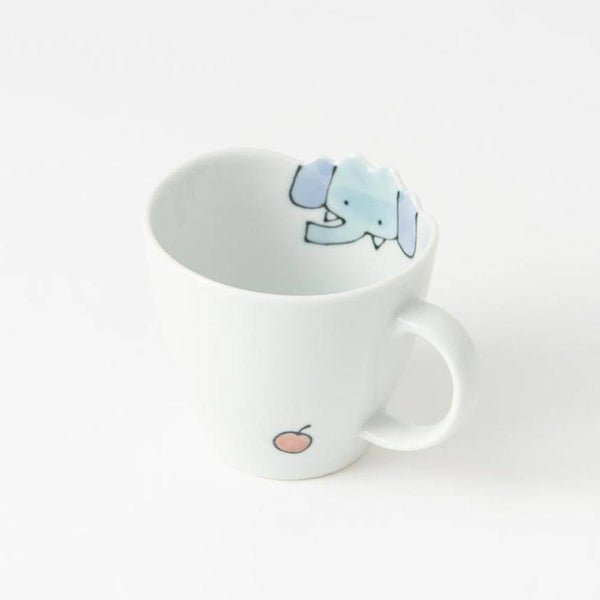 Elephant Hasami Wave Mug - MUSUBI KILN - Quality Japanese Tableware and Gift