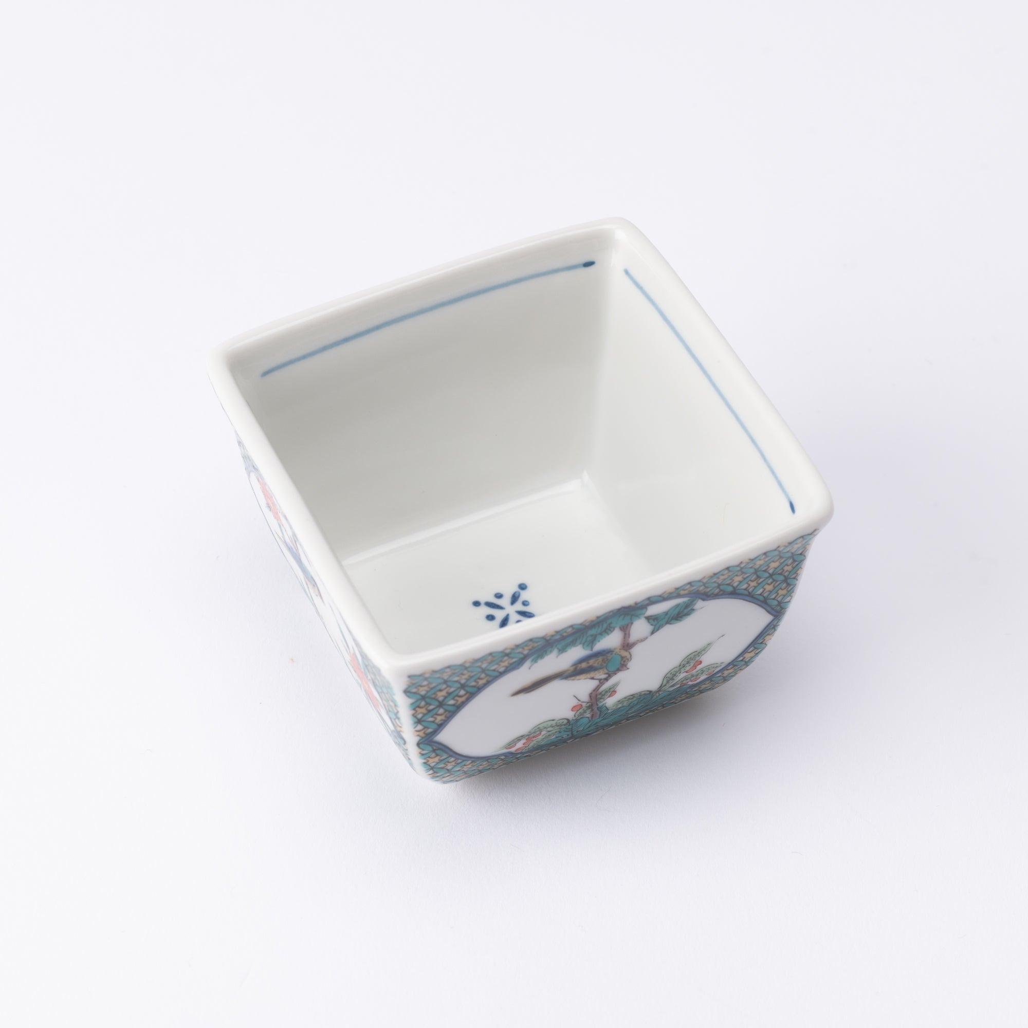 Flower and Bird Kutani Kobachi Bowl - MUSUBI KILN - Quality Japanese Tableware and Gift