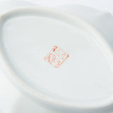 Flying Bird Kutani Diamond Shaped Side Plate - MUSUBI KILN - Quality Japanese Tableware and Gift