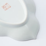 Flying Bird Kutani Diamond Shaped Side Plate - MUSUBI KILN - Quality Japanese Tableware and Gift