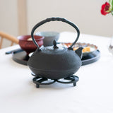 Four - leaf Nambu Ironware Cast Iron Trivet - MUSUBI KILN - Quality Japanese Tableware and Gift