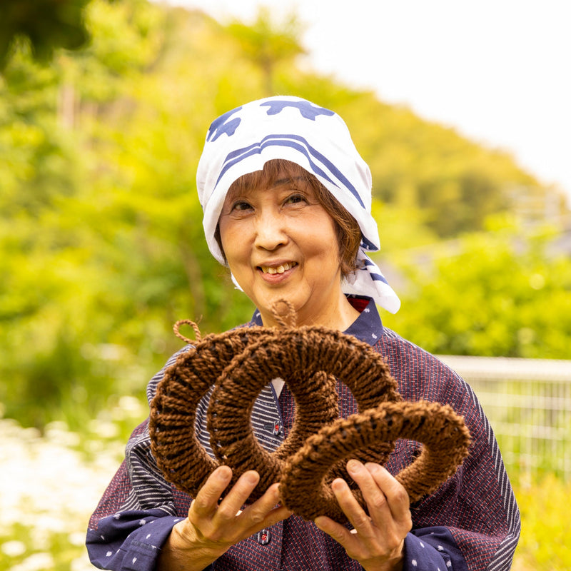 Fukami Shuro Palm Trivet L - MUSUBI KILN - Quality Japanese Tableware and Gift