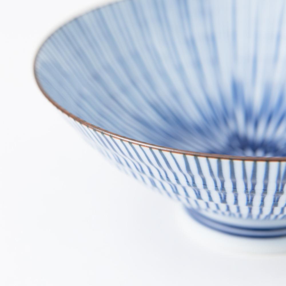 Fukuhou Kiln Tokusa Hasami Japanese Rice Bowl - MUSUBI KILN - Quality Japanese Tableware and Gift