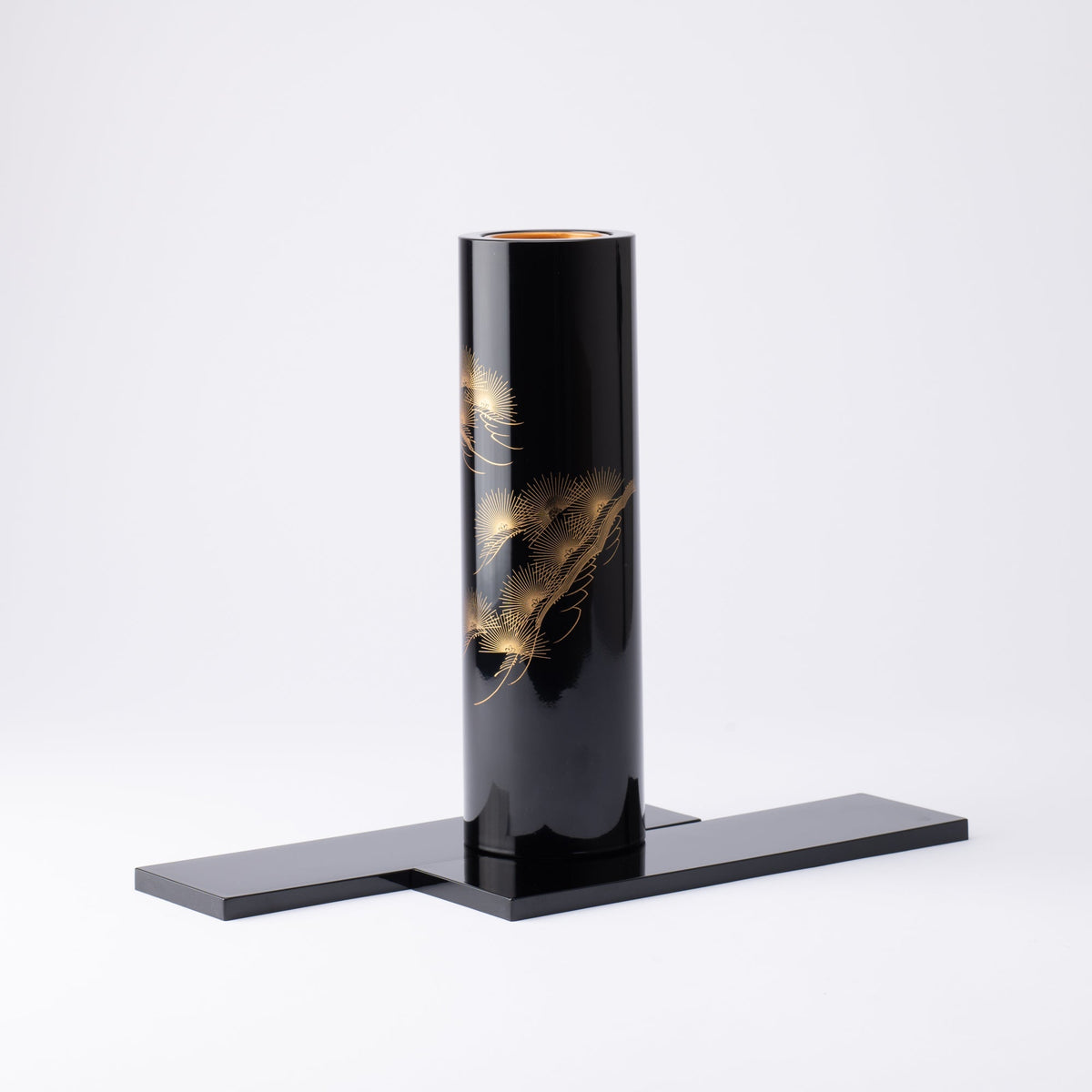 Pine Tree Cylindrical Flower Vase Tray