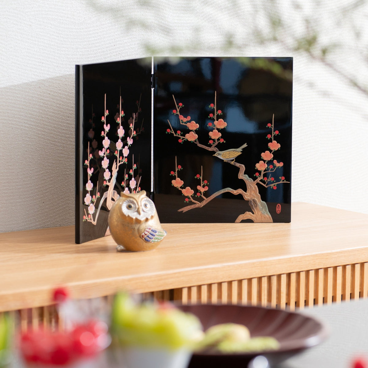 Nightingale Folding Screen