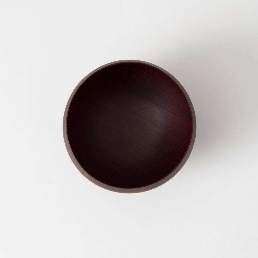 GATOMIKIO AEKA Round - shaped Yamanaka Lacquerware Miso Soup Bowl - MUSUBI KILN - Quality Japanese Tableware and Gift