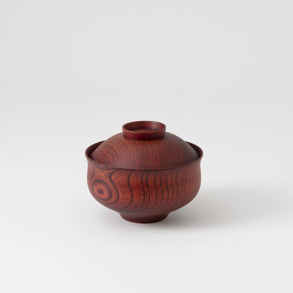 TSUMUGI CHIDORI Miso Soup Bowl with Lid
