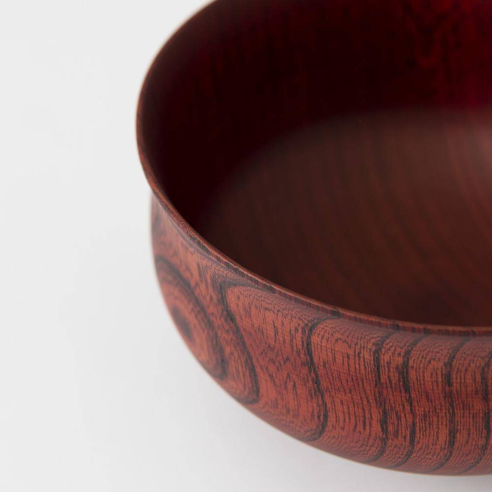 GATOMIKIO TSUMUGI CHIDORI Yamanaka Lacquerware Miso Soup Bowl with lid - MUSUBI KILN - Quality Japanese Tableware and Gift