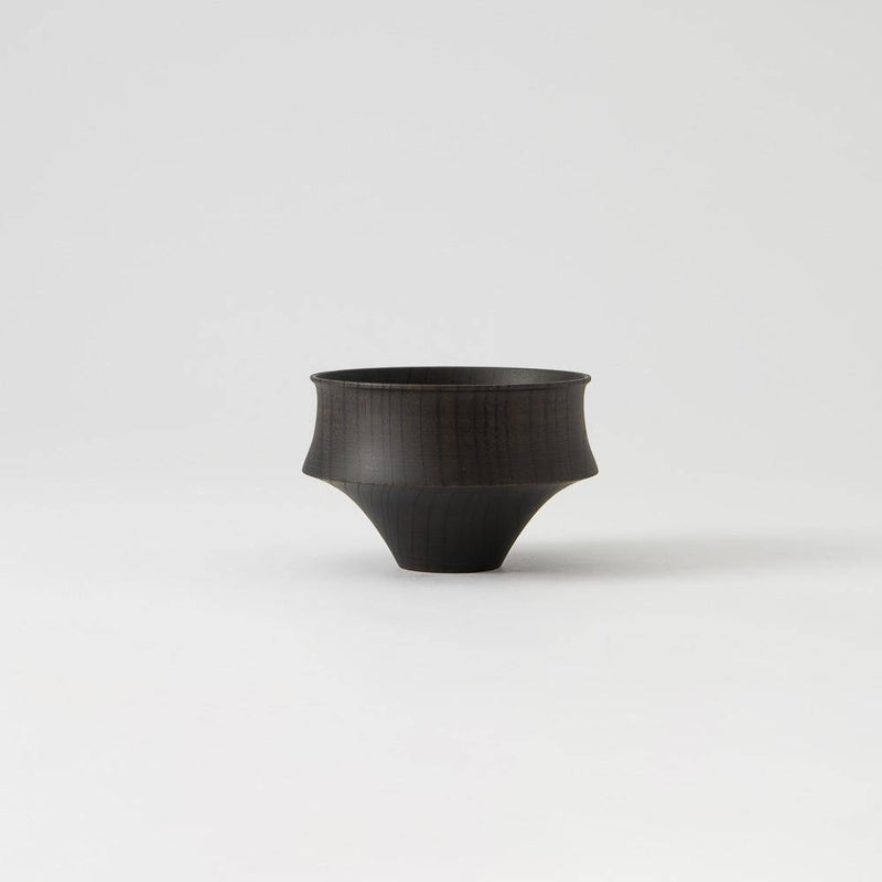 GATOMIKIO TSUMUGI FUJI Yamanaka Lacquerware Miso Soup Bowl - MUSUBI KILN - Quality Japanese Tableware and Gift