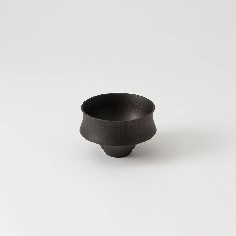 GATOMIKIO TSUMUGI FUJI Yamanaka Lacquerware Miso Soup Bowl - MUSUBI KILN - Quality Japanese Tableware and Gift