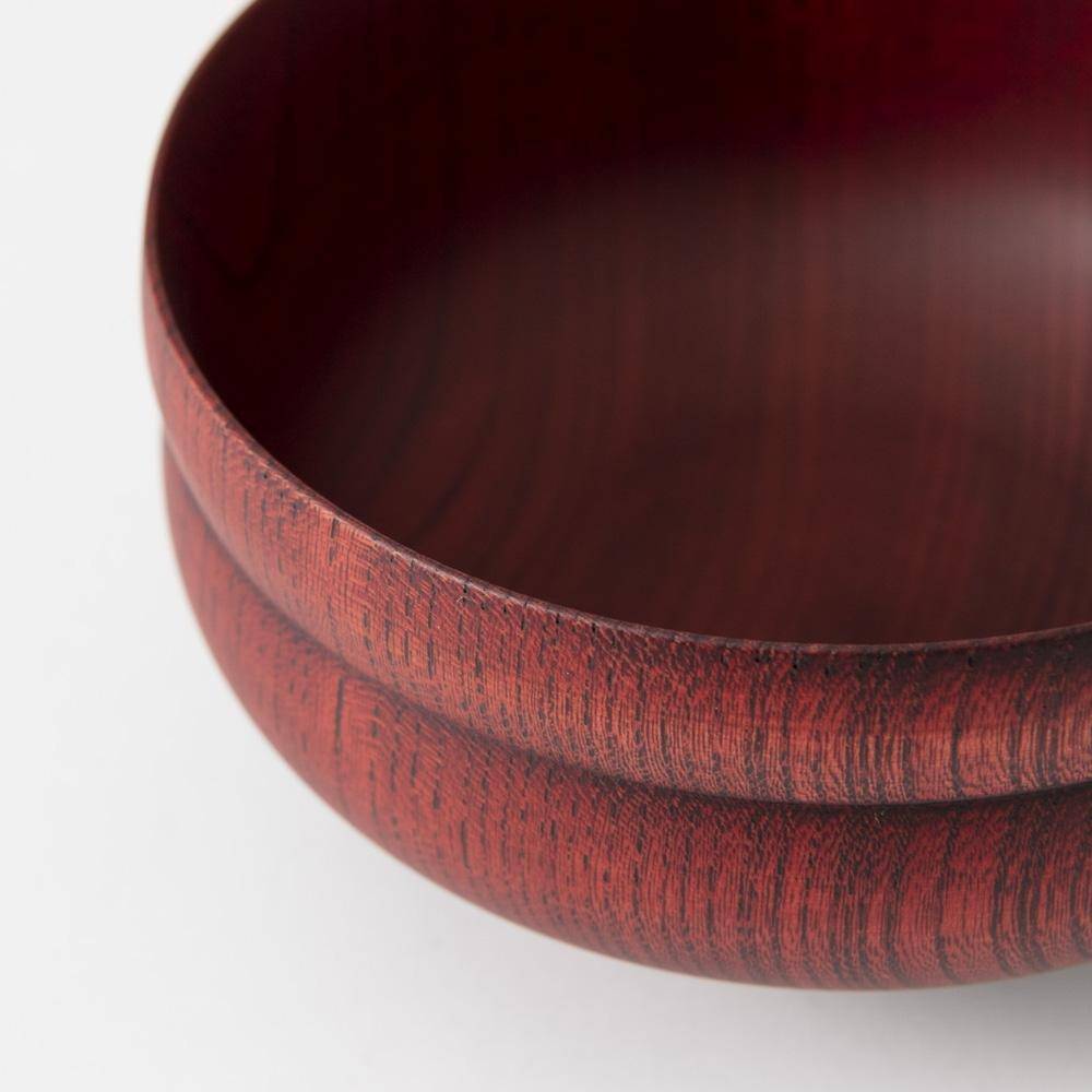 GATOMIKIO TSUMUGI GUNPAI Yamanaka Lacquerware Miso Soup Bowl with lid - MUSUBI KILN - Quality Japanese Tableware and Gift