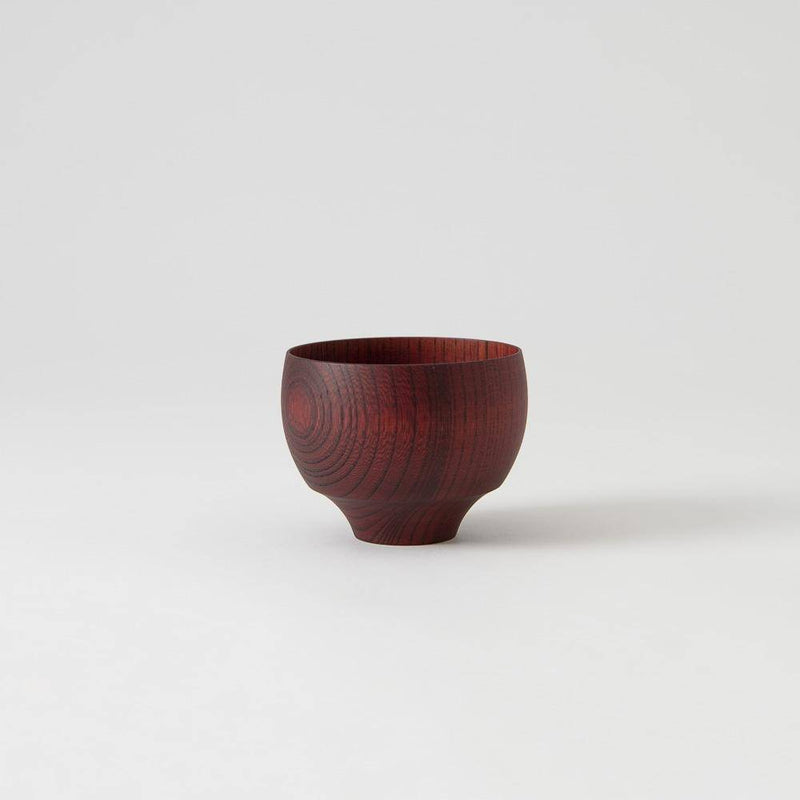 GATOMIKIO TSUMUGI MARIGATA Yamanaka Lacquerware Miso Soup Bowl - MUSUBI KILN - Quality Japanese Tableware and Gift