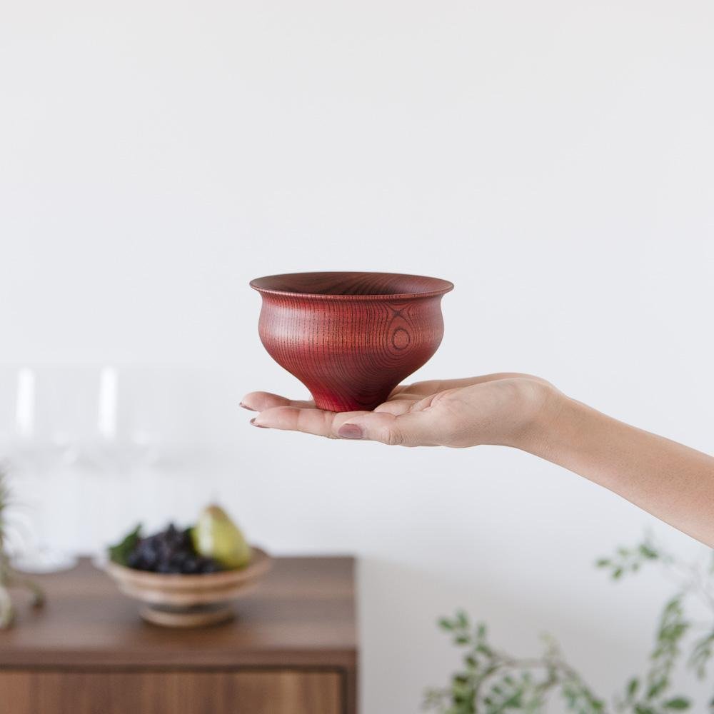 GATOMIKIO TSUMUGI YURI Yamanaka Lacquerware Miso Soup Bowl - MUSUBI KILN - Quality Japanese Tableware and Gift