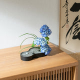 Gingado Aluminum Gourd - Shaped Ikebana Flower Vase - MUSUBI KILN - Quality Japanese Tableware and Gift