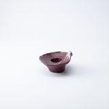 Gingado Red Reverse Mt. Fuji Takaoka Copperware Ikebana Flower Vase - MUSUBI KILN - Quality Japanese Tableware and Gift