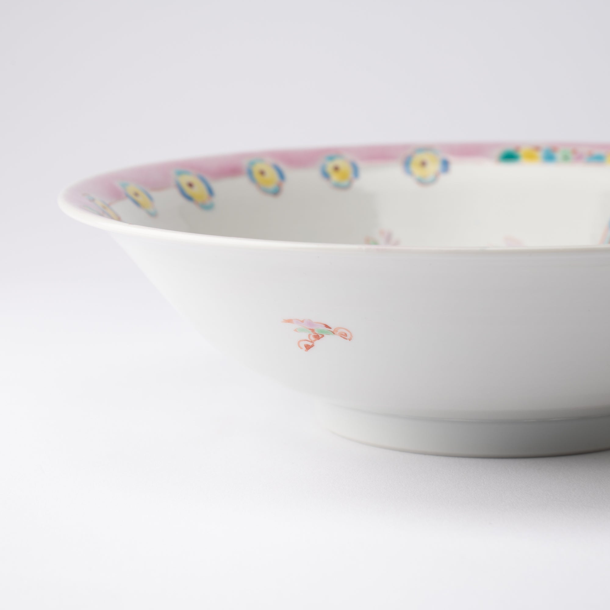 Ginshu Kiln Flower world Kutani Bowl - MUSUBI KILN - Quality Japanese Tableware and Gift