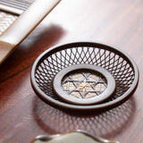 Ginto Suruga Bamboo Basketry Tea Coaster Set - MUSUBI KILN - Quality Japanese Tableware and Gift