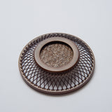 Ginto Suruga Bamboo Basketry Tea Coaster Set - MUSUBI KILN - Quality Japanese Tableware and Gift