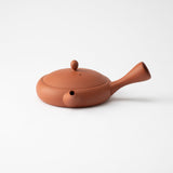 Gyokko Red Clay Tokoname Japanese Teapot 4.1oz(120ml) - Sasame and Ceramesh - MUSUBI KILN - Quality Japanese Tableware and Gift