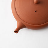 Gyokko Red Clay Tokoname Japanese Teapot 4.1oz(120ml) - Sasame and Ceramesh - MUSUBI KILN - Quality Japanese Tableware and Gift