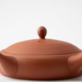 Gyokko Red Clay Tokoname Japanese Teapot 4.1oz(120ml) - Sasame and Ceramesh - MUSUBI KILN - Quality Japanese Tableware and Gift