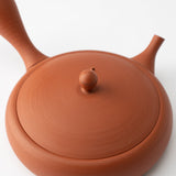 Gyokko Red Clay Tokoname Japanese Teapot 4.1oz(120ml) - Sasame and Ceramesh - MUSUBI KILN - Quality Japanese Tableware and Gift