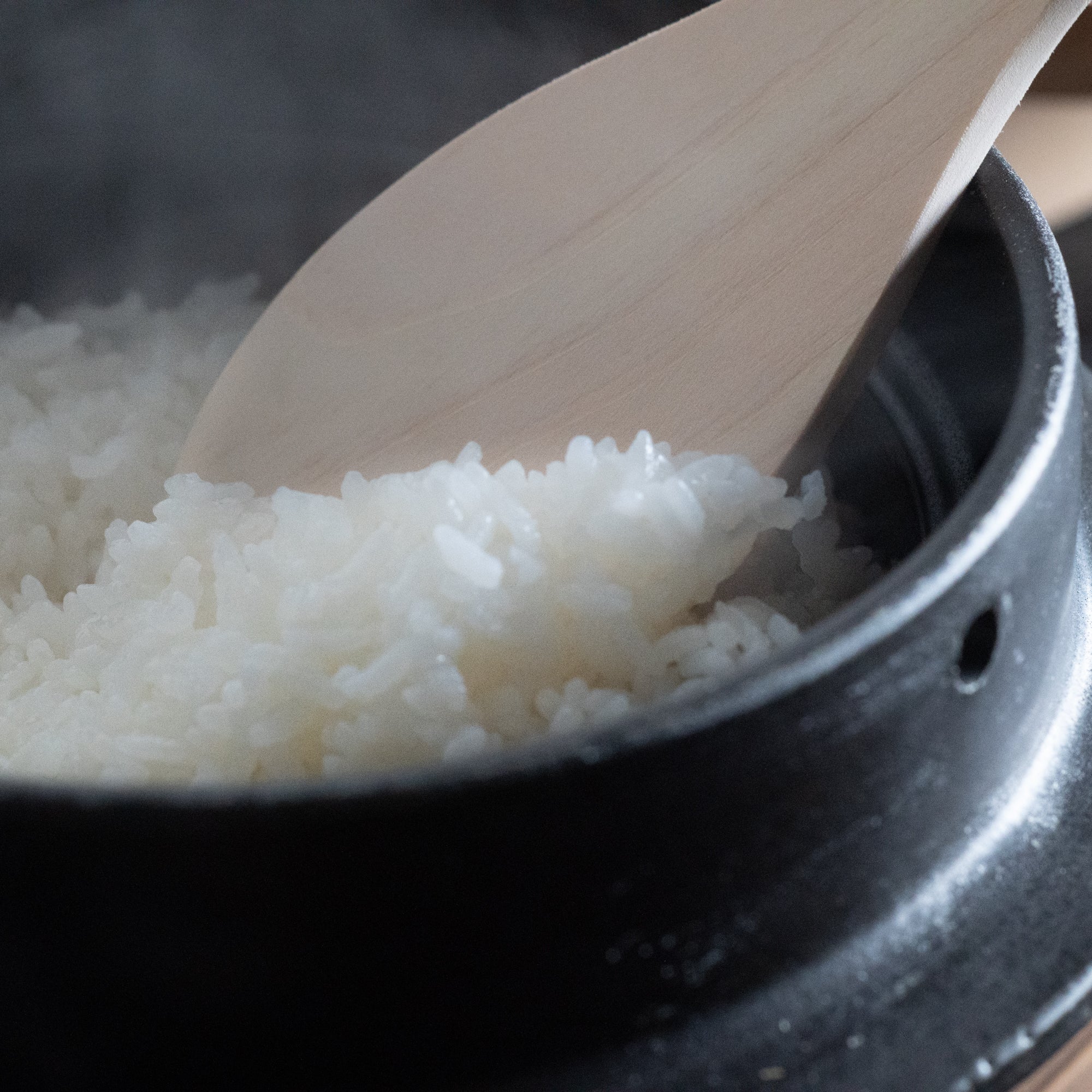 Hagama Banko Donabe Rice Cooker 3 Rice Cooker Cups (3 Gou) with Rice Scoop and Pot Mat - MUSUBI KILN - Quality Japanese Tableware and Gift