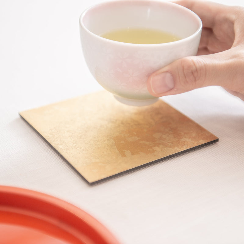 Hakuichi Flake HAKU LA TABLE Coaster - MUSUBI KILN - Quality Japanese Tableware and Gift